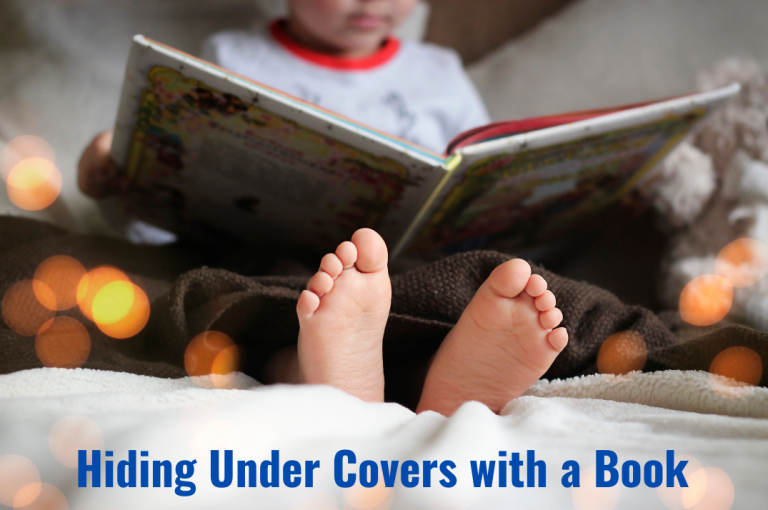 Hiding Under Covers with a Book